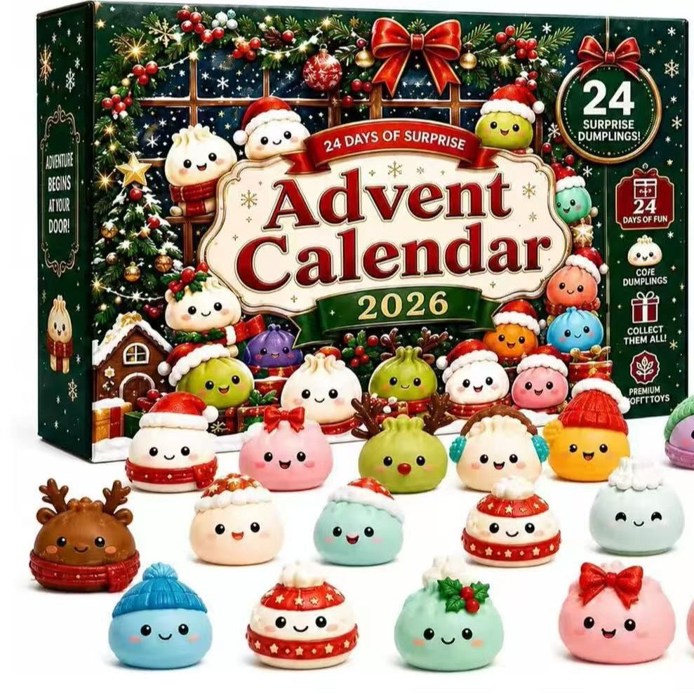 Christmas Squishy Advent Calendar Blind Box