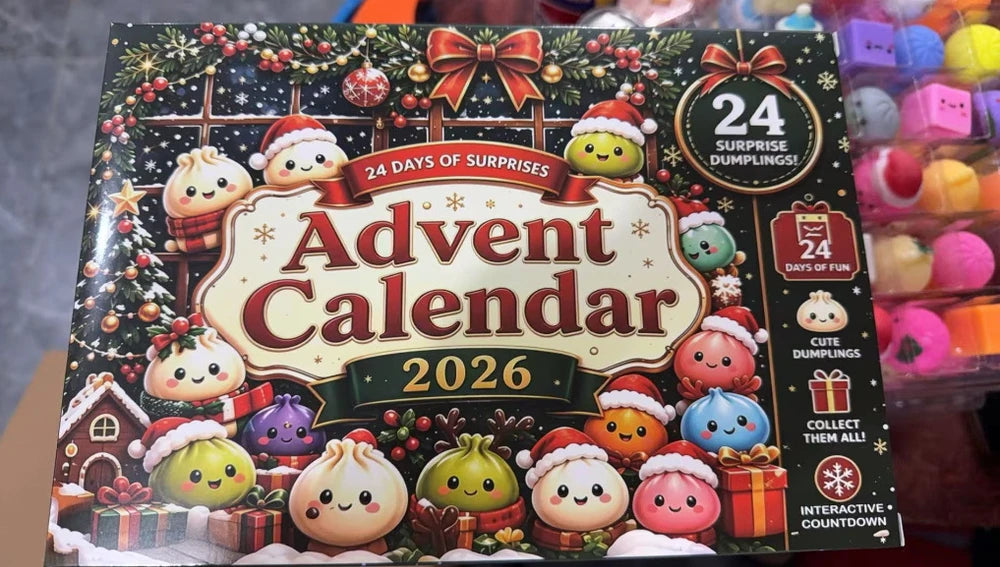 Christmas Squishy Advent Calendar