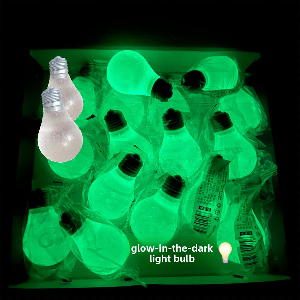 Glow-in-the-Dark Light Bulb Squishie