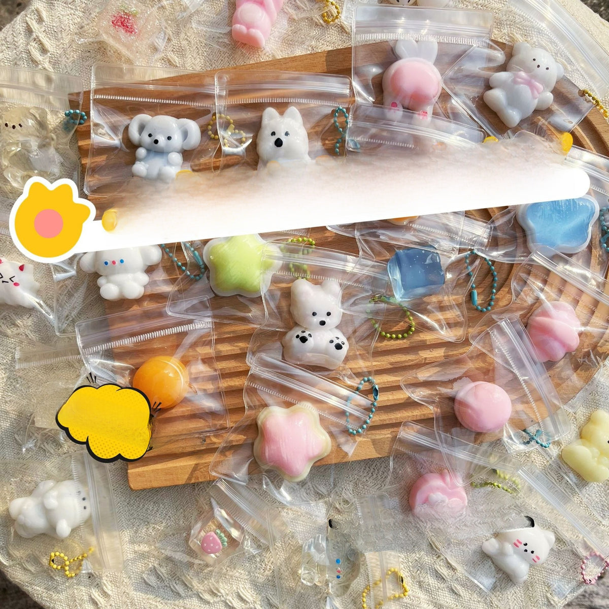 Mini Squishy charms