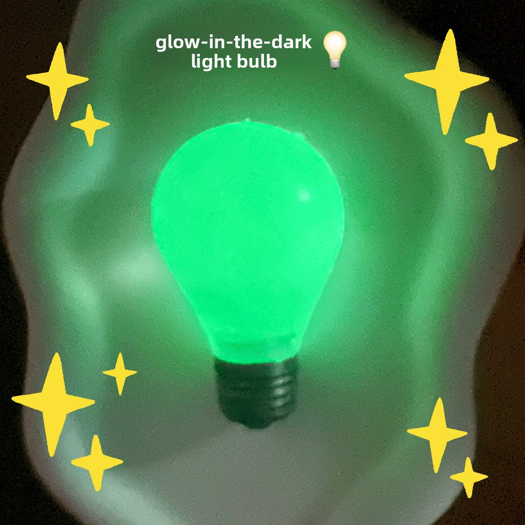 Glow-in-the-Dark Light Bulb Squishie
